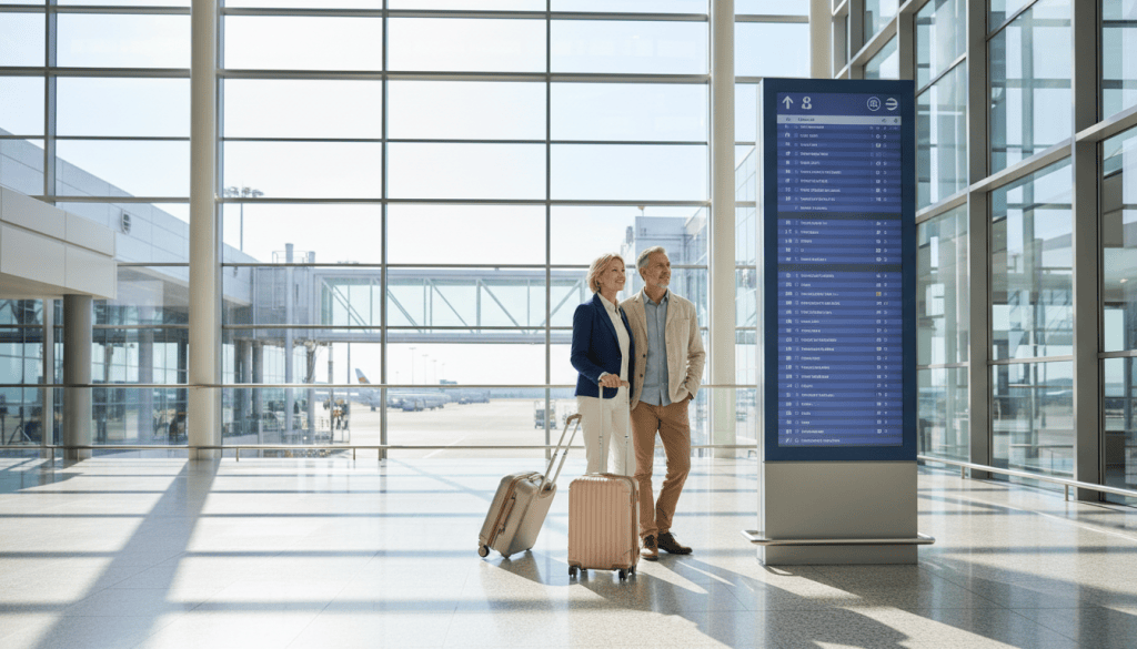 Flight Connections After 50 (2026): Layover Time, Bags & 6 Booking Checks