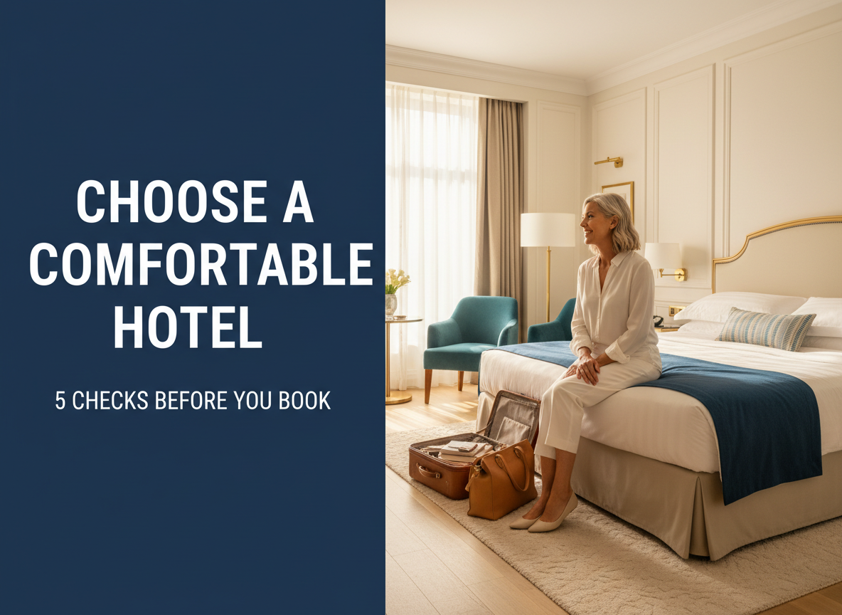 Choose a comfortable hotel: compare location, features, and booking terms.