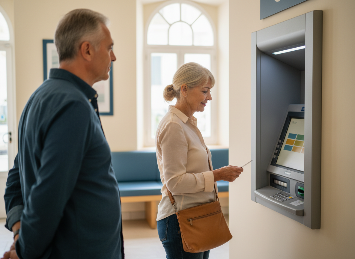 READ THE ATM CONVERSION SCREEN. LOCAL CURRENCY · HOME CURRENCY · FEES · RECEIPT.