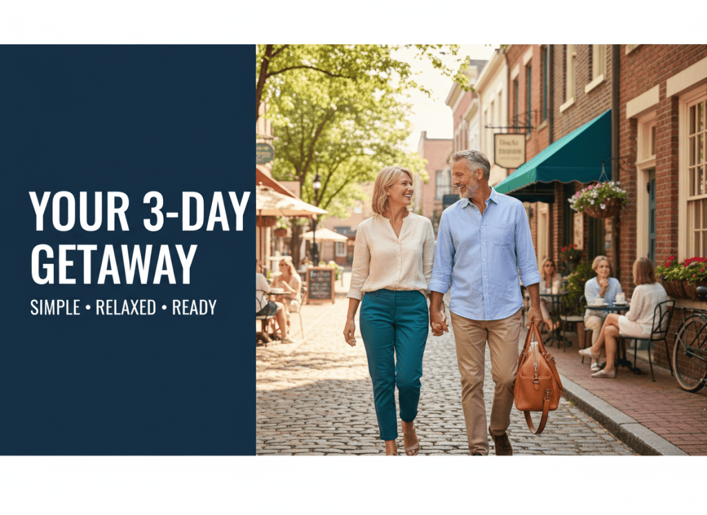 How to Plan a Relaxed Three-Day Weekend Getaway After&nbsp;50