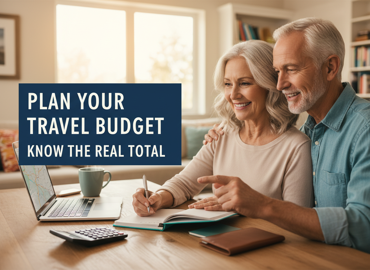Travel budget guide thumbnail: PLAN YOUR TRAVEL BUDGET with organized planning materials.
