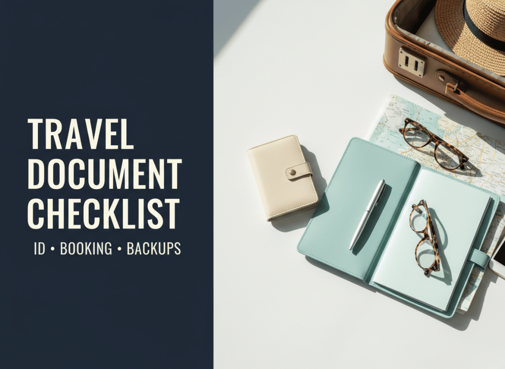 How to Organize Travel Documents Before&nbsp;Departure